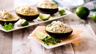 La mejor receta para Aguacates Rellenos I Ceviche de Jaiba [upl. by Fording]