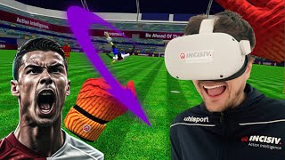 SAVING RONALDOS BEST GOALS IN VR Cleansheet [upl. by Adnoraj]