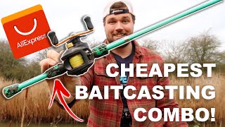 PIKE Fishing with the CHEAPEST Baitcasting Combo from ALIEXPRESS [upl. by Luo230]