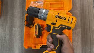 INGCO 12v Impact Drill CIDLI1228 unboxing by Buttar Enterprises 03350506506  Lahore Pakistan [upl. by Ainaled]