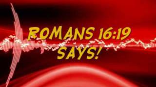 Romans 16 19 [upl. by Amsirak]