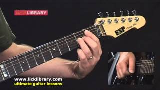 Dimebag Darrell Whammy Bar Squealing Technique Lesson With Danny Gill Licklibrary [upl. by Johanan]