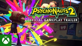 Psychonauts 2  Official Gameplay Trailer  Xbox amp Bethesda Games Showcase 2021 [upl. by Notrab]