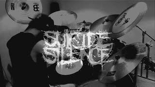 Drum cover of Suicide Silence  Disengage [upl. by Ahsropal]