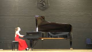 Milda Daunoraite Charity Piano Recital Petrushka [upl. by Tizes]