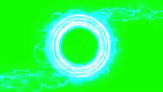 FREE HD Green Screen GLOWING CIRCLE REVEAL [upl. by Ahsimed654]