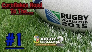 Rugby Challenge 2  Cornflakes Road To The World Cup 1 [upl. by Brunk398]