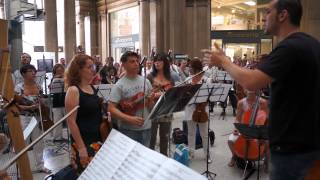 Flash Mob Orchestra  22 luglio Roma [upl. by Thin]