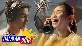 ABSCBN Halalan Summer Station ID 2016 quotIpanalo ang Pamilyang Pilipinoquot Recording Music Video [upl. by Fabria]