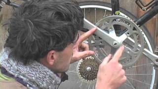 How to Build a Single Speed Bike 6Single Speed Crankset [upl. by Itsyrc292]