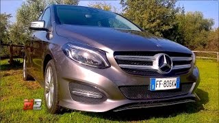 NEW MERCEDES CLASSE B 180D NEXT 2017  FIRST TEST DRIVE  ENG ITA SUB [upl. by Mellar]