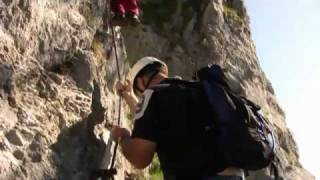 Drachenwand Klettersteig Mondsee [upl. by Ludie635]