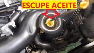 El motor ESCUPE aceite por la VARILLA de nivel ¿FALLO de PCV o problema de COMPRESIÓN en CILINDROS [upl. by Harve35]