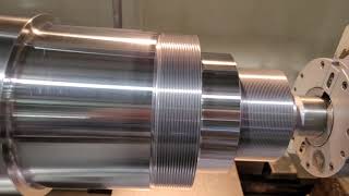 Mandrel Shaft  Rough amp Finish  Forged Steel 4140 HT CNC LATHE [upl. by Miof Mela92]