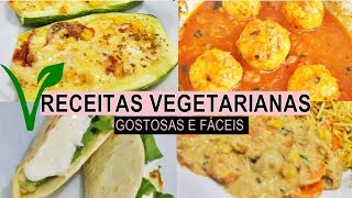 RECEITAS VEGETARIANAS OVOLACTO FÁCEIS ❤ By Larissa Mocellin [upl. by Irmina]