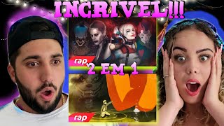 REACT  2 EM 1 CIRCO DOS HORRORES 2 e Rap do Naruto e kurama  NERD HITS [upl. by Dweck]