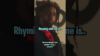 The Verse That Got J Cole His First 1 Song 🔥 [upl. by Goltz]