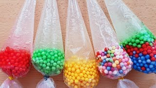 Slime Piping  Making Floam with Pipping Bags [upl. by Bellew]