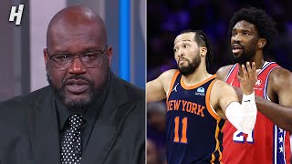 Inside the NBA reacts to Knicks vs 76ers Game 4 Highlights [upl. by Oirevlis771]