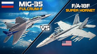 FA18F Super Hornet Vs Mig35 FulcrumF  Precision Strike  Digital Combat Simulator  DCS [upl. by Arocal]