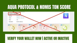 HOW TO VERIFY YOUR NOMIS WALLET  AQUA PROTOCOL  ACTIVE WALLET [upl. by Eelatan376]