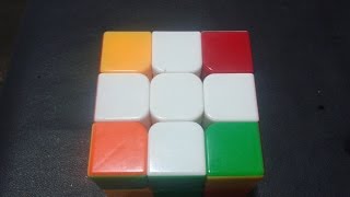 Como armar cubo rubik 3x3 primera parte cruz Metodo principiantes [upl. by Il]