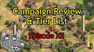 AoE2 DE Campaign Review amp Tier List  Episode XII  Thoros [upl. by Resaec]