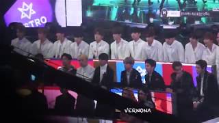 20171231 SEVENTEEN react to MONSTAX DRAMARAMA [upl. by Hardunn162]