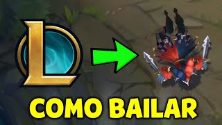 COMO BAILAR en LEAGUE OF LEGENDS 2024 ACTUALIZADO [upl. by Vasiliu704]