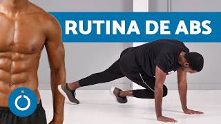 RUTINA de PLANCHAS Abdominales 🔛 15 MINUTOS [upl. by Mharg]