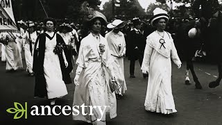 Suffragettes Celebrating 100 Years of Womens Suffrage  Ancestry [upl. by Lingwood533]