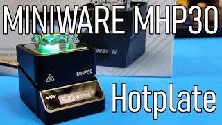 SDG 191 Miniware MHP30 SMD Rework Mini Hotplate [upl. by Hennessy647]