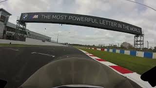 Donington Park Onboard Flying Lap amp Crash  Kawasaki ZX6R  TWO DAVES RACING [upl. by Ecneitap361]