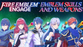 Fire Emblem Engage  Bond Level Skills and Weapons  Marth Celica Sigurd Micaiah and Roy [upl. by Esoj]