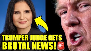 MAGA Judge Who Let Trump Off The Hook Gets HIT With BOMBSHELL [upl. by Uv674]