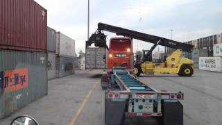 Lift on of container [upl. by Htiekel]