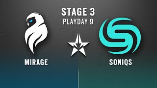 Mirage vs Soniqs  North American League 2022  Stage 3  Playday 9 [upl. by Ori]