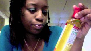 WASH HOT OIL PERM RODS MY LOCS loc extensions PART 1 [upl. by Tirrej]