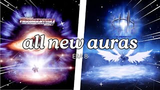 Sols RNG All Era 8 New Auras Completed [upl. by Ahcim376]