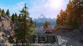 Skyrim VR 2022 Ultimate Weather ENB Comparison  Visuals amp Performance [upl. by Asilat615]