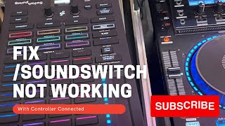 How To SoundSwitch not working with DJ Controller Connected [upl. by Odlareg63]