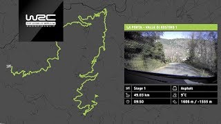 WRC  Corsica Linea Tour de Corse 2018 The 12 Stages [upl. by Rednaeel]