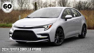 2024 Toyota Corolla Hybrid Review  72 MPGs [upl. by Sivehc]