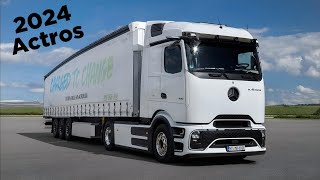 AllNew 2024 MERCEDES eACTROS 600 officially revealed Best truck in the world [upl. by Llednov]