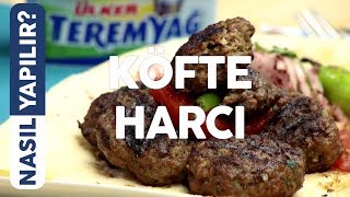 Köfte Harcı Nasıl Yapılır [upl. by Lehcyar]