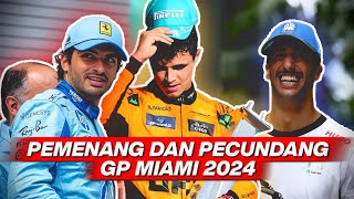 LANDO NORRIS AKHIRNYA PECAH TELOR PEMENANG DAN PECUNDANG GP MIAMI 2024 [upl. by Idnahr]