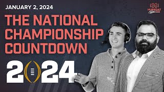 National Championship is Set  Hurrdat Sports Radio  Tuesday January 2nd 2024 [upl. by Akcemat]