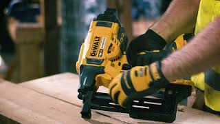 DeWalt DCFS950 18v XR Brushless 9 Gauge Fencing Stapler [upl. by Innattirb]