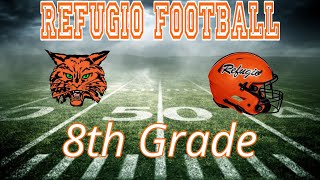 2023 8th Grade Football Ganado vs Refugio [upl. by Fai]