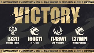 Exclusive Interviews 93T 60GT 748W and 27WP  Osiris League Season 8 [upl. by Asare]